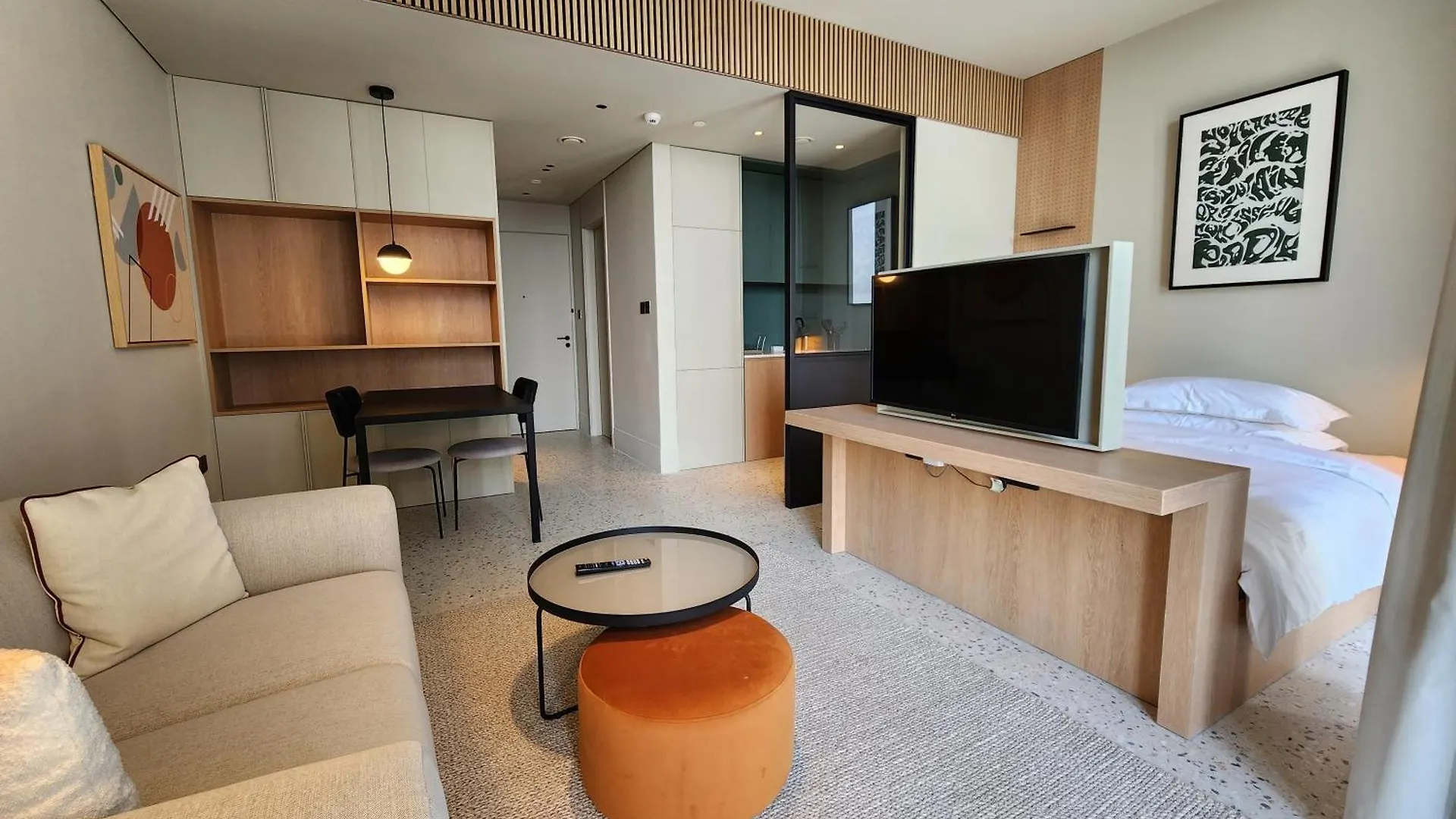Lägenhet Upside Living Studio Business Bay With Infinity Pool And Coworkspace Dubai